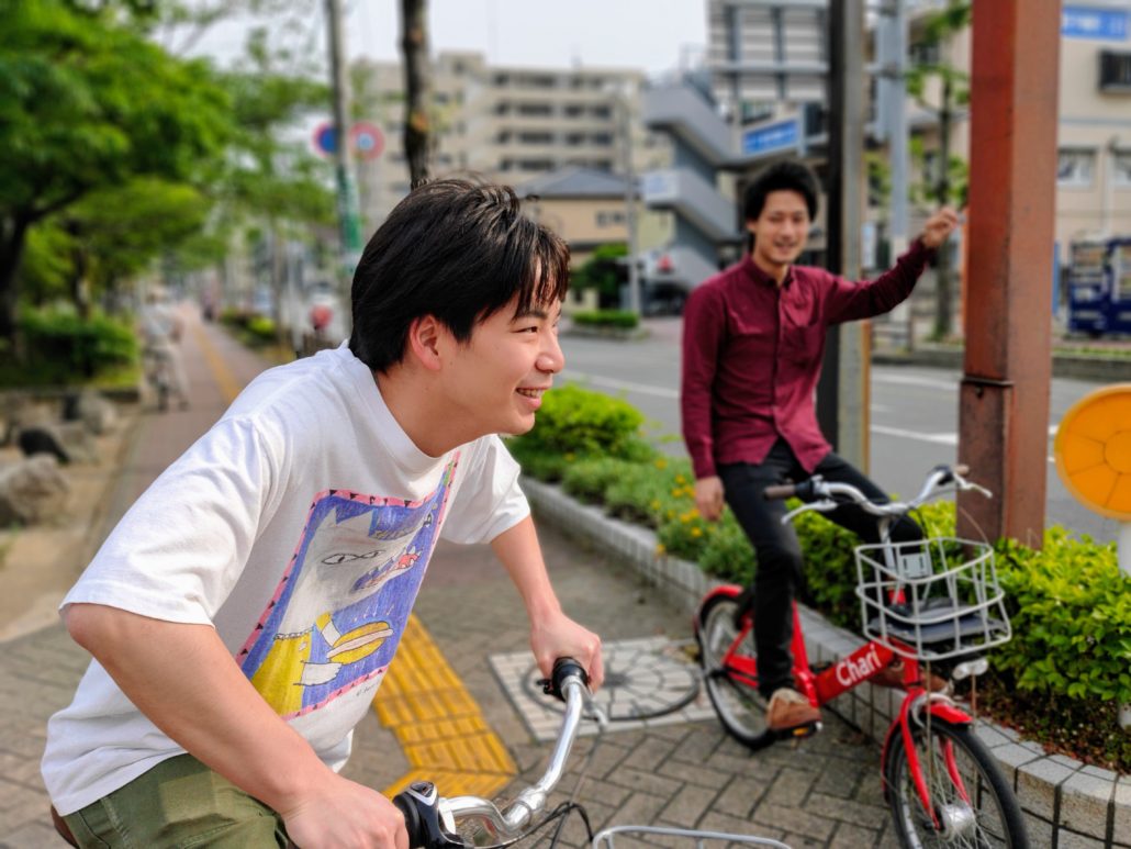 ちゃりぺぇ